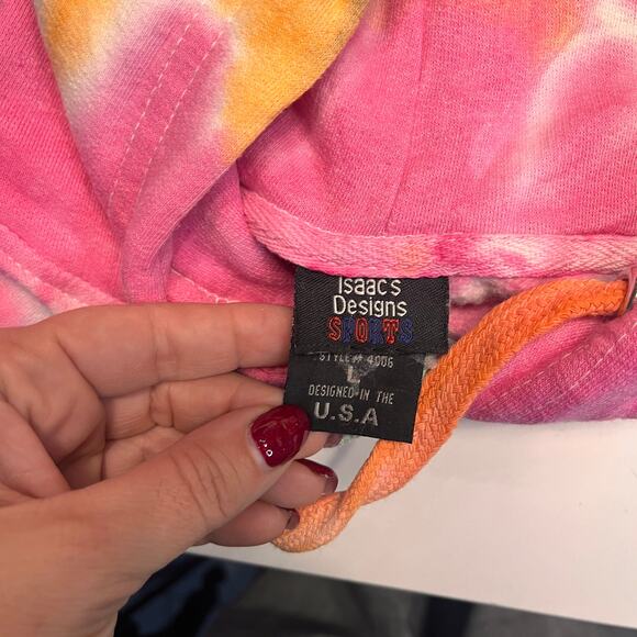 Silver Legacy Reno Tie Dye Pullover Hoodie Size Large Destination Travel - Picture 3 of 6